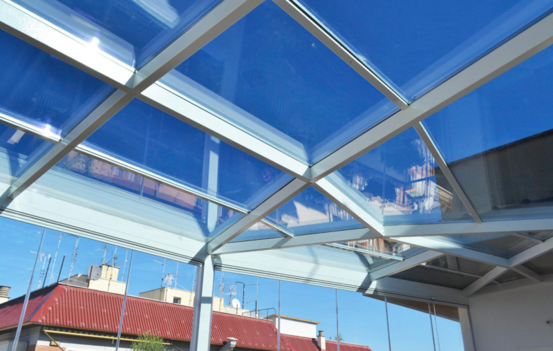 Coperture in vetro per terrazzi
